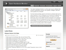 Tablet Screenshot of openhardwaremonitor.org